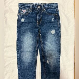 Guess Kids Blue Distressed Jeans
